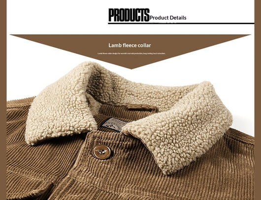 Abrigo Acolchado de Algodón con Forro Polar para Hombre - Image 16