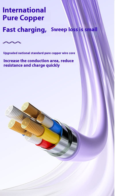 Cable de Carga Rápida 4 en 1 de Silicona Premium - Image 27
