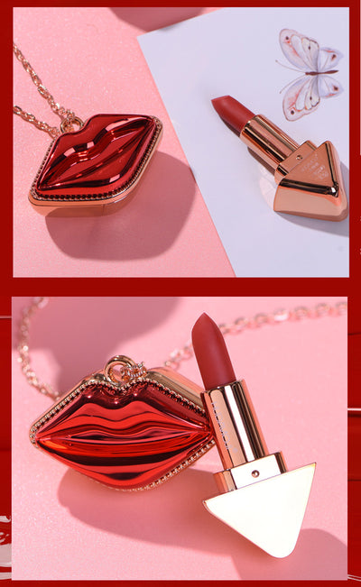 Labial Mate Rojo Terciopelo Larga Duración Resistente al Agua - Maquillaje Coreano Premium - Image 12