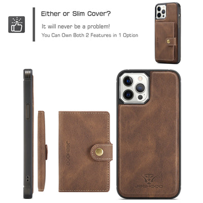 Funda Magnética 2 en 1 para iPhone 12 Pro Max con Billetera y Soporte de Tarjetas - Image 13