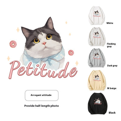 Sudadera Personalizada para Mascotas - Diseño Gatos y Perros Otoño Invierno - Image 3
