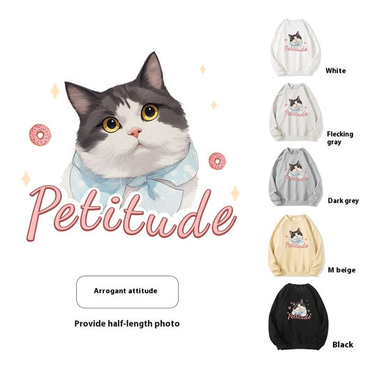 Sudadera Personalizada para Mascotas - Diseño Gatos y Perros Otoño Invierno - Image 3