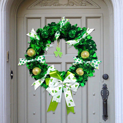 Guirnalda Decorativa de Trébol Verde para Festival Irlandés - Image 4