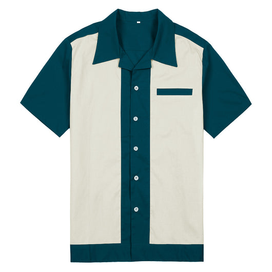 Camisa de Verano con Costuras Punk para Hombre - Image 12