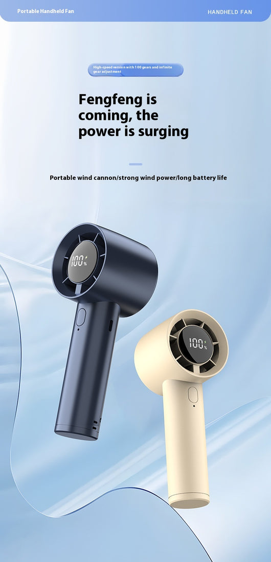 Ventilador Portátil con Pantalla Digital y Control de Velocidad - Image 16