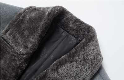 Abrigo de Lana Ajustado Largo Casual - Image 12