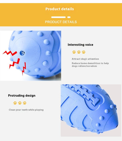 Pelota Interactiva Resistente para Limpiar Dientes y Entrenar Mascotas - Image 7