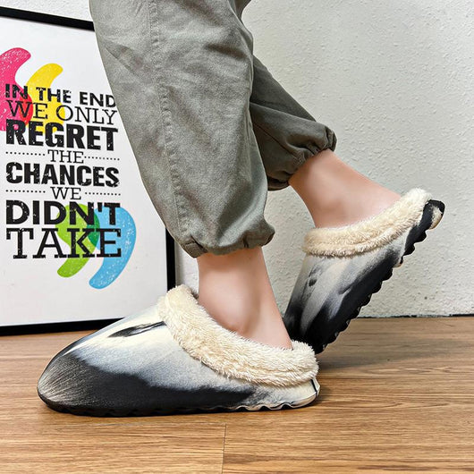 Pantuflas Térmicas Antideslizantes para Parejas - Algodón Impermeable - Image 18