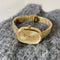 Reloj de Mujer Elegante Acero Dorado de Alta Calidad