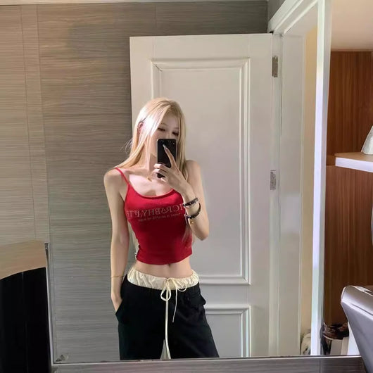 Blusa Sin Mangas Ajustada Estilo Coreano Diseño Exclusivo - Image 2
