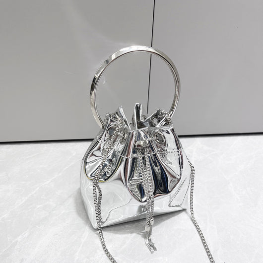 Bolso Mensajero de Cadena Metálica para Mujer - Image 6