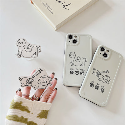 Funda para Celular con Diseño de Gatito y Cachorro Adorable - Image 6
