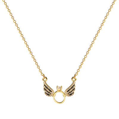 Collar de Perla en Acero Titanio de Diseño Exclusivo para Mujer - Image 75