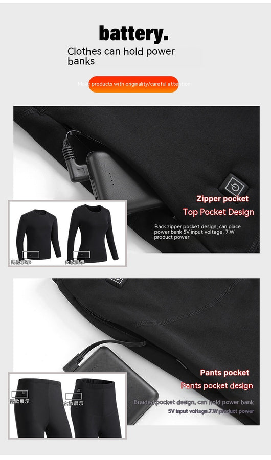 Traje Térmico Inteligente con Calefacción Eléctrica para Cuerpo Completo - Image 10