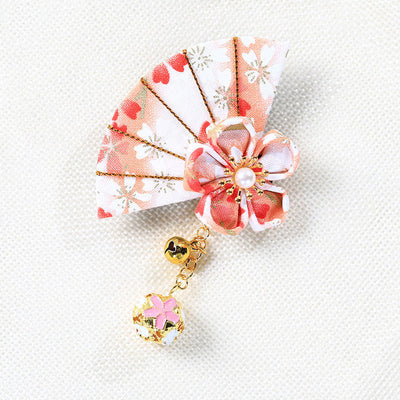 Pasador Floral Japonés Sakura con Cascabeles - Image 21