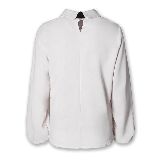 Blusa Elegante para Mujer con Nudo en el Escote - Image 7