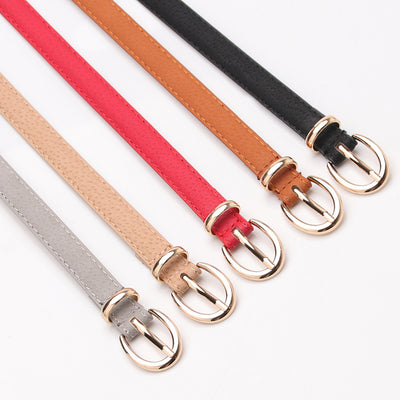Cinturón Casual de Piel de Cerdo para Mujer - Diseño Elegante y Versátil - Image 6