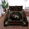 Juego de Cama Bohemio Cuervo de Tres Piezas
