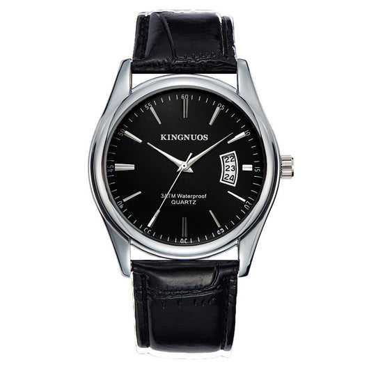 Reloj de Acero Inoxidable Resistente al Agua con Calendario para Hombre - Image 23