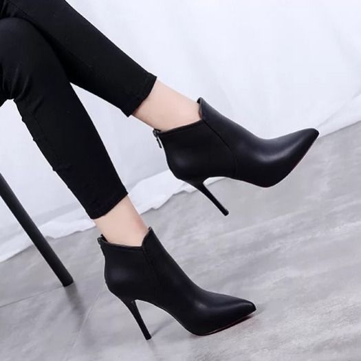 Zapatos de Tacón Puntiagudo Corto para Mujer - Image 5
