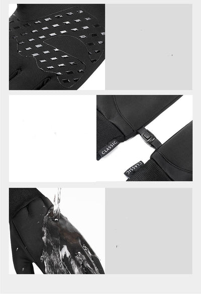 Guantes de Esquí y Montañismo Impermeables y Térmicos con Forro de Terciopelo - Image 10