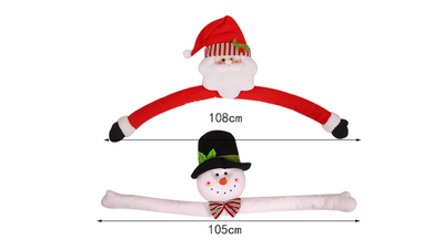 Adorno Navideño Muñeco de Nieve - Estrella para Punta del Árbol - Image 11