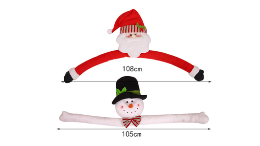 Adorno Navideño Muñeco de Nieve - Estrella para Punta del Árbol - Image 11
