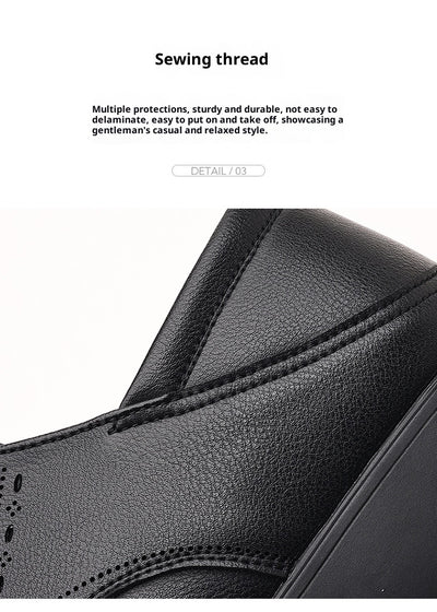 Zapatos de Vestir Ejecutivos en Cuero Suave con Punta Pronunciada - Image 9