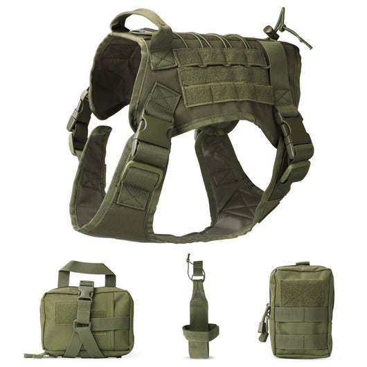 Chaleco Táctico para Perros Conjunto de 5 Piezas - Ropa de Protección Canina - Image 4