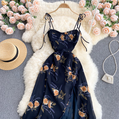 Vestido Playero de Gasa con Tirantes para Mujer - Image 8