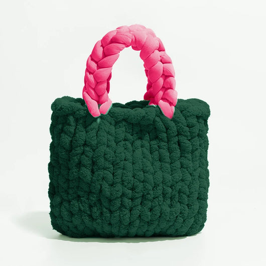 Bolsa Bucket Tejida a Mano para Mujer - Image 19