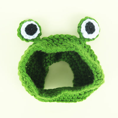 Gorro de Lana Tejido para Mascotas - Diadema Rana - Image 7