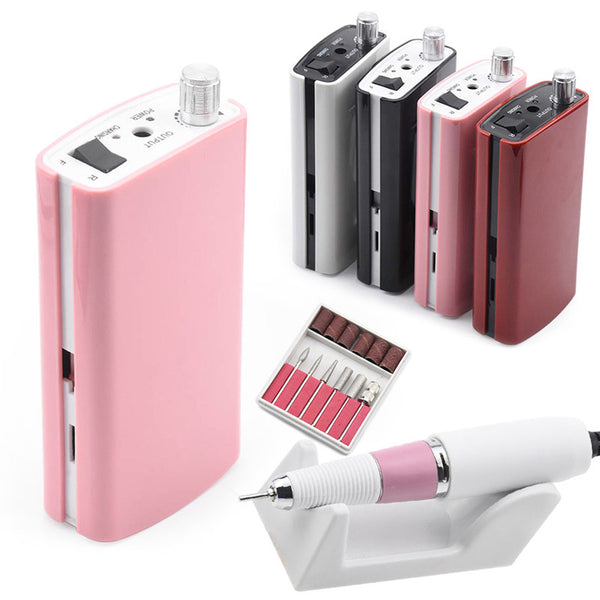 Máquina Pulidora de Uñas 35000 RPM Recargable Silenciosa