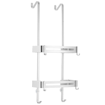 Repisa de Aluminio sin Perforación para Baño - Organizador de Almacenamiento Colgante - Image 7