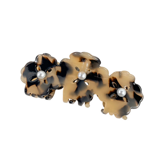 Pinza de Cabello Acetato Perla Lujo Minimalista - Agarre Seguro y Elegante - Image 5