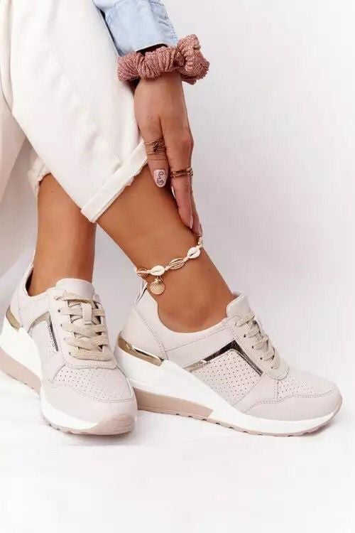 Zapatos Deportivos Plataforma Dad Shoes Talla Grande Mujer - Image 48