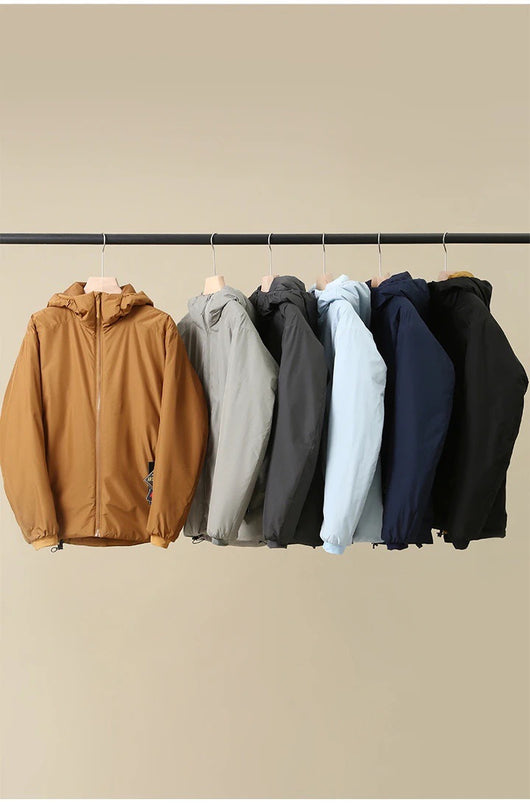 Chaqueta Térmica Impermeable para Parejas - Abrigo Ski Acolchado Resistente al Viento - Image 18