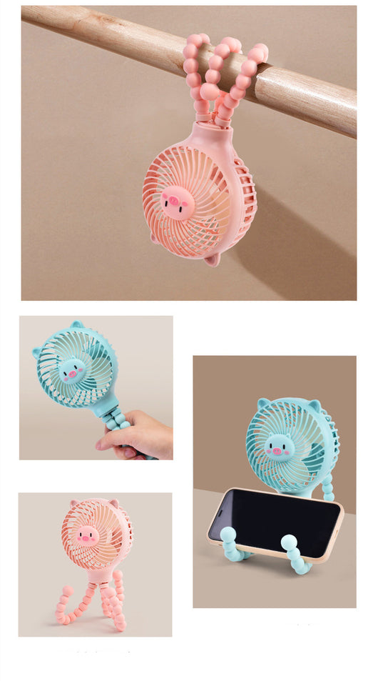Ventilador Portátil Pulpo para Cochecito USB Silencioso con Carga Rápida - Image 8