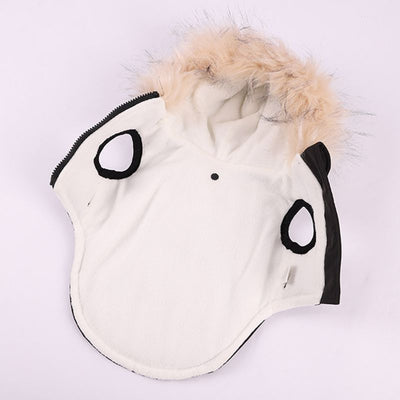 Abrigo de Algodón para Perros Bichon - Ropa de Otoño e Invierno con Correa - Image 19