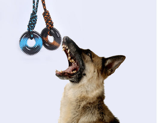 Cuerda de Tracción Manual con Anillo de Espinas - Masajeador de Encías - Image 6