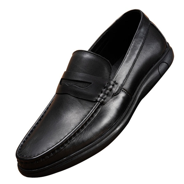 Zapatos de Cuero para Hombre Otoño Suela Blanda y Cómoda - Image 6