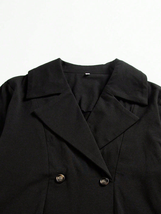 Blazer de Diseño Ejecutivo con Control de Cintura y Efecto Reductor - Image 10