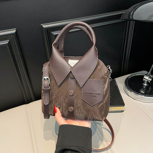 Bolso Mensajero Creativo para Mujer - Estilo Shirt - Image 9