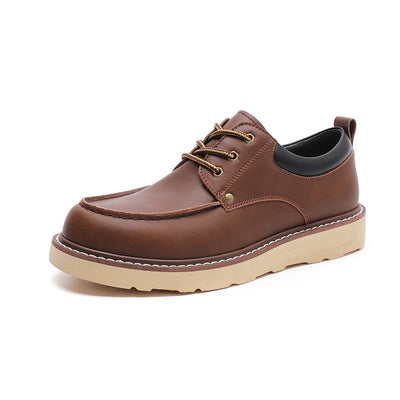 Botas Martin de Cuero Genuino para Hombre - Zapatos Trabajo Resistentes Punta Reforzada - Image 3
