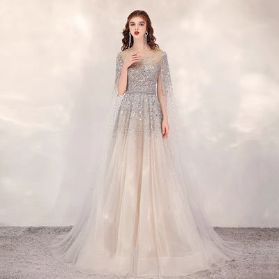 Vestido de Novia Elegante Manga Larga Ajustado - Image 8