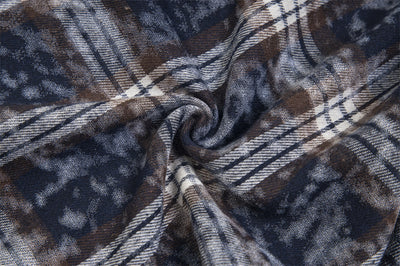 Camisa Cuadros Punk Oversized para Hombre - Image 26
