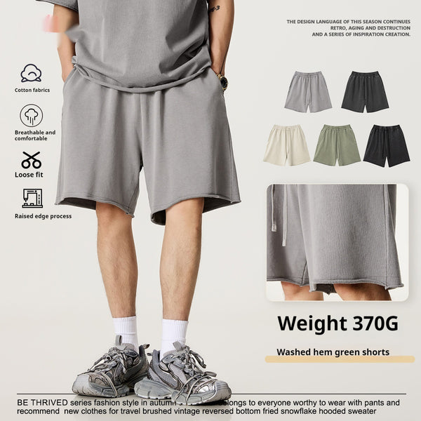 Pantalones Cortos Casuales Ajustados para Hombre