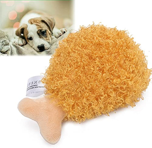 Juguete Masticable para Perros Forma de Muslo de Pollo Resistente - Image 11
