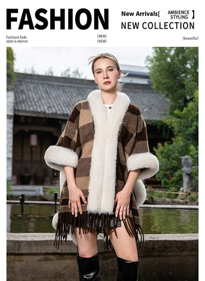Capa Acogedora Talla Grande con Capucha Forro Polar Grueso y Cálido - Image 15