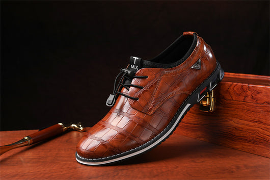Mocasines de Cuero para Hombre - Zapatos Casuales Versátiles - Image 18